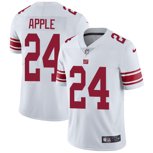 Nike Giants #24 Eli Apple White Men's Stitched NFL Vapor Untouchable Limited Jersey Nike Giants #24 Eli Apple White Men's Stitched NFL Vapor Untouchable Limited Jersey