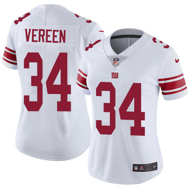 Nike Giants #34 Shane Vereen White Women's Stitched NFL Vapor Untouchable Limited Jersey Nike Giants #34 Shane Vereen White Women's Stitched NFL Vapor Untouchable Limited Jersey