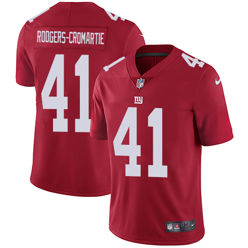 Nike Giants #41 Dominique Rodgers-Cromartie Red Alternate Men's Stitched NFL Vapor Untouchable Limited Jersey Nike Giants #41 Dominique Rodgers-Cromartie Red Alternate Men's Stitched NFL Vapor Untouchable Limited Jersey