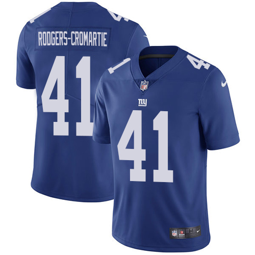 Nike Giants #41 Dominique Rodgers-Cromartie Royal Blue Team Color Men's Stitched NFL Vapor Untouchable Limited Jersey Nike Giants #41 Dominique Rodgers-Cromartie Royal Blue Team Color Men's Stitched NFL Vapor Untouchable Limited Jersey