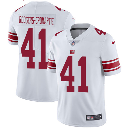 Nike Giants #41 Dominique Rodgers-Cromartie White Men's Stitched NFL Vapor Untouchable Limited Jersey Nike Giants #41 Dominique Rodgers-Cromartie White Men's Stitched NFL Vapor Untouchable Limited Jersey