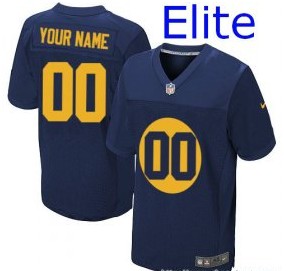 Nike Green Bay Packers Customized Elite Navy Jerseys Nike Green Bay Packers Customized Elite Navy Jerseys