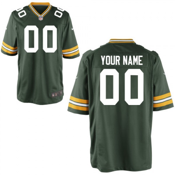 Nike Green Bay Packers Customized Game Green Jerseys Nike Green Bay Packers Customized Game Green Jerseys