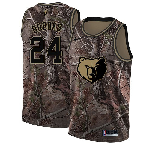 Nike Grizzlies #24 Dillon Brooks Camo NBA Swingman Realtree Collection Jersey