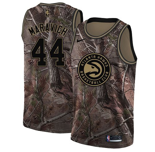Nike Hawks #44 Pete Maravich Camo NBA Swingman Realtree Nike Hawks #44 Pete Maravich Camo NBA Swingman Realtree