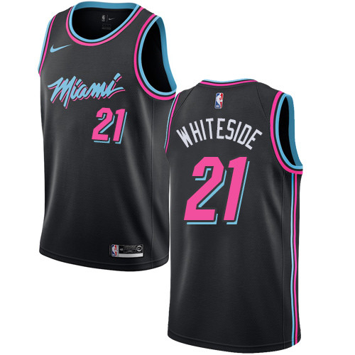 Nike Heat #21 Hassan Whiteside Black NBA Swingman City Edition 2018 19 Jersey Nike Heat #21 Hassan Whiteside Black NBA Swingman City Edition 2018 19 Jersey