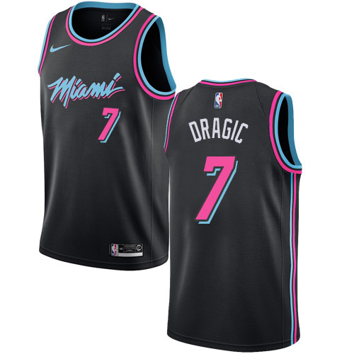 Nike Heat #7 Goran Dragic Black NBA Swingman City Edition 2018 19 Jersey Nike Heat #7 Goran Dragic Black NBA Swingman City Edition 2018 19 Jersey