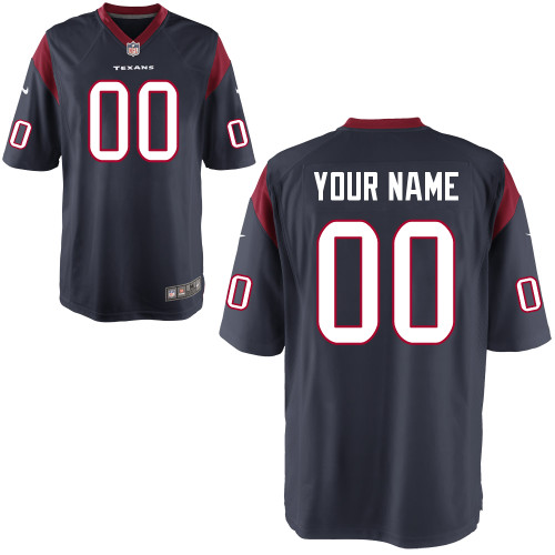 Nike Houston Texans Youth Customized Game Team Color Jersey Nike Houston Texans Youth Customized Game Team Color Jersey