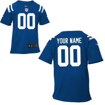 Nike Indianapolis Colts Infant Customized Game Team Color Jersey Nike Indianapolis Colts Infant Customized Game Team Color Jersey