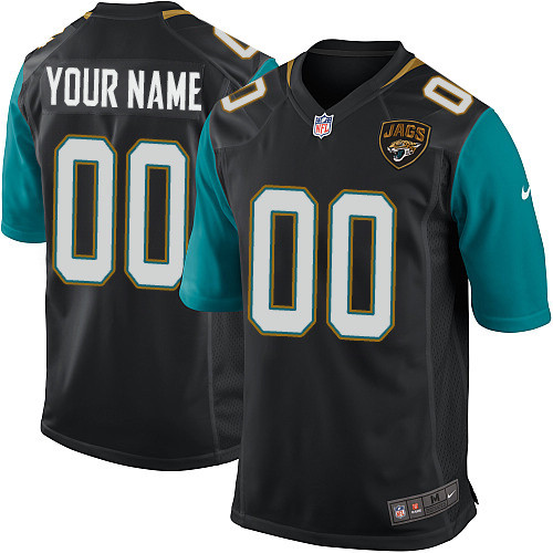 Nike Jacksonville Jaguars Customized New Elite Black Jerseys