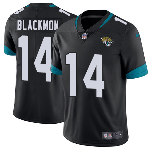 Nike Jaguars #14 Justin Blackmon Black Alternate Men's Stitched NFL Vapor Untouchable Limited Jersey Nike Jaguars #14 Justin Blackmon Black Alternate Men's Stitched NFL Vapor Untouchable Limited Jersey