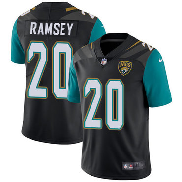 Nike Jaguars #20 Jalen Ramsey Black Alternate Men's Stitched NFL Vapor Untouchable Limited Jersey