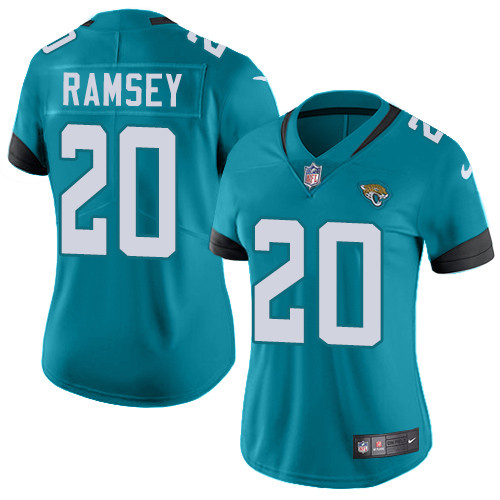 Nike Jaguars #20 Jalen Ramsey Teal Green Alternate Women's Stitched