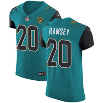 Nike Jaguars #20 Jalen Ramsey Teal Green Team Color Men's Stitched NFL Vapor Untouchable Elite Jersey