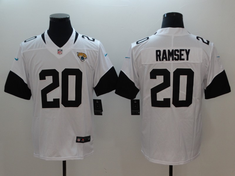 Nike Jaguars #20 Jalen Ramsey White New 2018 Vapor Untouchable Limited Jersey