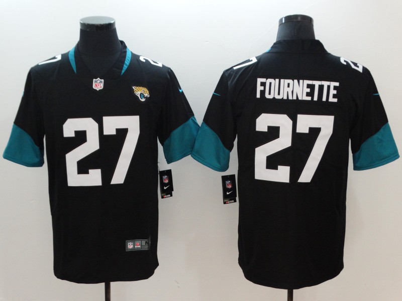 Nike Jaguars #27 Leonard Fournette Black New 2018 Vapor Untouchable Limited Jersey