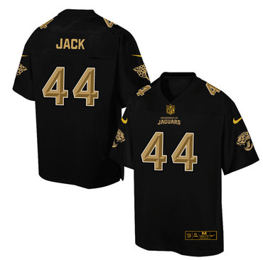 Nike Jaguars #44 Myles Jack Black Men's NFL Pro Line Fashion Elite Jersey