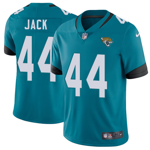 Nike Jaguars #44 Myles Jack Teal Green Team Color Men's Stitched NFL Vapor Untouchable Limited Jersey Nike Jaguars #44 Myles Jack Teal Green Team Color Men's Stitched NFL Vapor Untouchable Limited Jersey