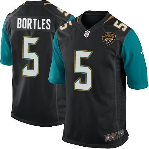 Nike Jaguars #5 Blake Bortles Black Team Color Youth Stitched NFL Elite Jersey Nike Jaguars #5 Blake Bortles Black Team Color Youth Stitched NFL Elite Jersey