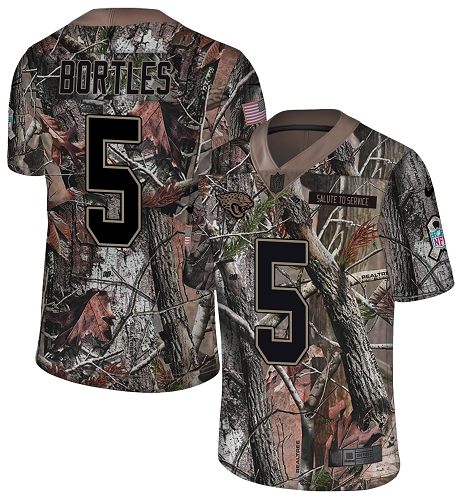 Nike Jaguars #5 Blake Bortles Camo Men's Stitched NFL Limited Rush Realtree Jersey Nike Jaguars #5 Blake Bortles Camo Men's Stitched NFL Limited Rush Realtree Jersey