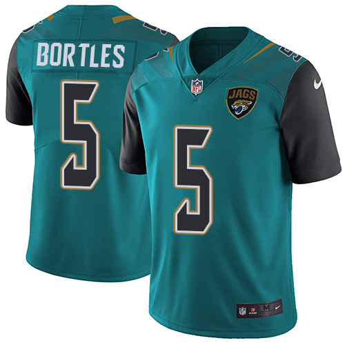 Nike Jaguars #5 Blake Bortles Teal Green Team Color Youth Stitched NFL Vapor Untouchable Limited Jersey Nike Jaguars #5 Blake Bortles Teal Green Team Color Youth Stitched NFL Vapor Untouchable Limited Jersey
