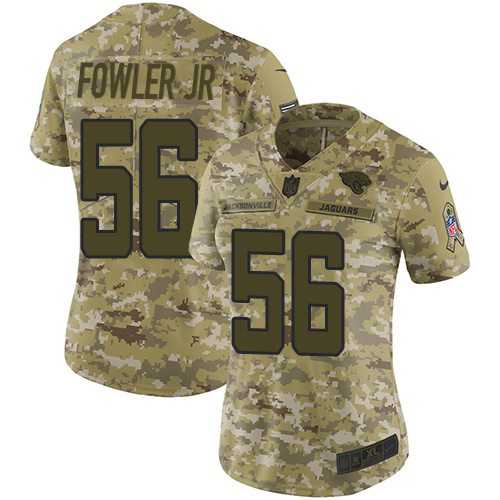 Nike Jaguars #56 Dante Fowler Jr Camo Women's Stitched NFL Limited 2018 Salute to Service Jersey Nike Jaguars #56 Dante Fowler Jr Camo Women's Stitched NFL Limited 2018 Salute to Service Jersey