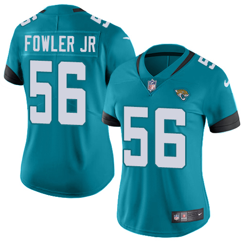 Nike Jaguars #56 Dante Fowler Jr Teal Green Team Color Women's Stitched NFL Vapor Untouchable Limited Jersey Nike Jaguars #56 Dante Fowler Jr Teal Green Team Color Women's Stitched NFL Vapor Untouchable Limited Jersey