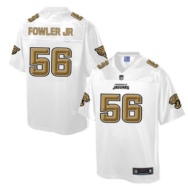 Nike Jaguars #56 Dante Fowler Jr White Men's NFL Pro Line Fashion Elite Jersey