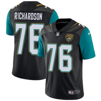 Nike Jaguars #76 Will Richardson Black Alternate Men's Stitched NFL Vapor Untouchable Limited Jersey Nike Jaguars #76 Will Richardson Black Alternate Men's Stitched NFL Vapor Untouchable Limited Jersey