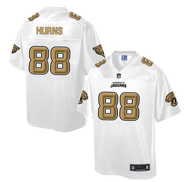 Nike Jaguars #88 Allen Hurns White Men's NFL Pro Line Fashion Elite Jersey