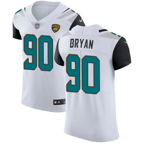 Nike Jaguars #90 Taven Bryan White Men's Stitched NFL Vapor Untouchable Elite Jersey Nike Jaguars #90 Taven Bryan White Men's Stitched NFL Vapor Untouchable Elite Jersey