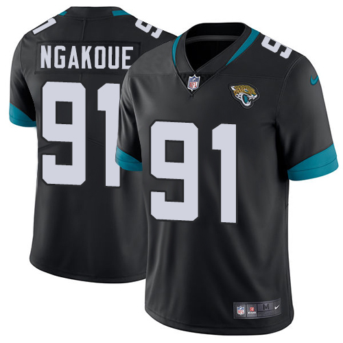 Nike Jaguars #91 Yannick Ngakoue Black Alternate Men's Stitched NFL Vapor Untouchable Limited Jersey Nike Jaguars #91 Yannick Ngakoue Black Alternate Men's Stitched NFL Vapor Untouchable Limited Jersey