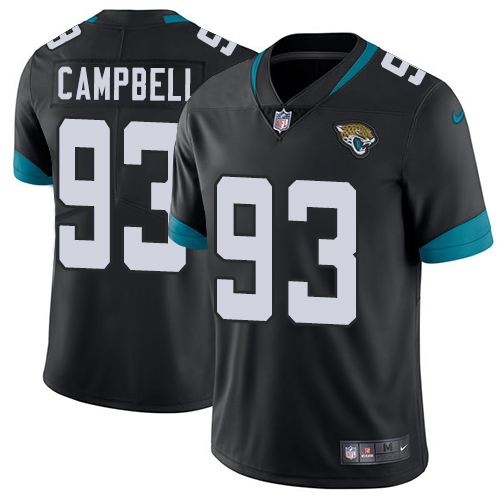 Nike Jaguars #93 Calais Campbell Black Alternate Men's Stitched NFL Vapor Untouchable Limited Jersey Nike Jaguars #93 Calais Campbell Black Alternate Men's Stitched NFL Vapor Untouchable Limited Jersey
