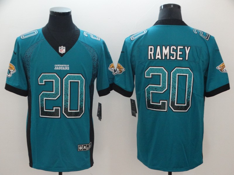 Nike Jaguars 20 Jalen Ramsey Teal Drift Fashion Limited Jersey Nike Jaguars 20 Jalen Ramsey Teal Drift Fashion Limited Jersey