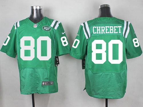 Nike Jets #80 Wayne Chrebet Green Men's Stitched NFL Elite Rush Jersey Nike Jets #80 Wayne Chrebet Green Men's Stitched NFL Elite Rush Jersey