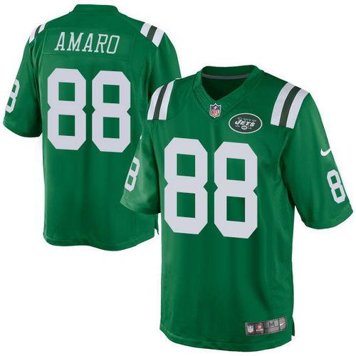 Nike Jets #88 Jace Amaro Green Men's Stitched NFL Elite Rush Jersey