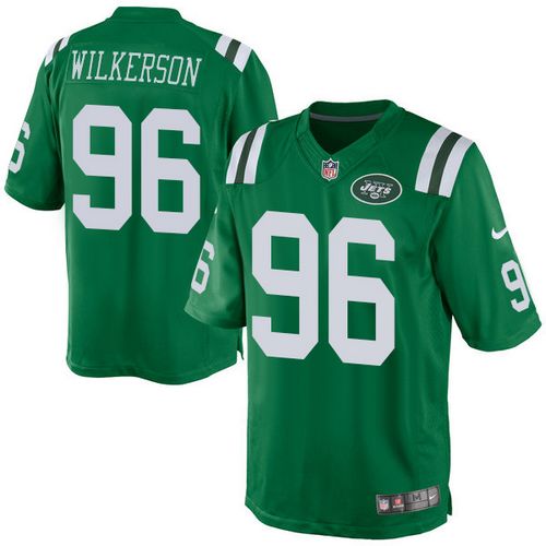Nike Jets #96 Muhammad Wilkerson Green Men's Stitched NFL Elite Rush Jersey