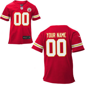 Nike Kansas City Chiefs Infant Customized Game Team Color Jersey