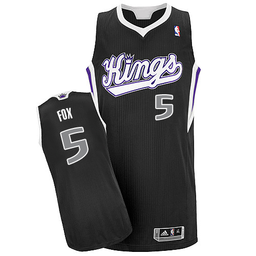 Nike Kings #5 De'Aaron Fox White NBA Swingman Association Edition Jersey