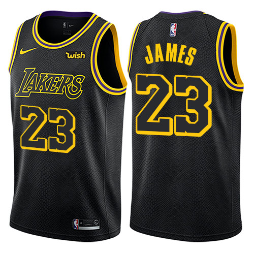 Nike Lakers #23 LeBron James Black Women's NBA Swingman City Edition Jersey Nike Lakers #23 LeBron James Black Women's NBA Swingman City Edition Jersey