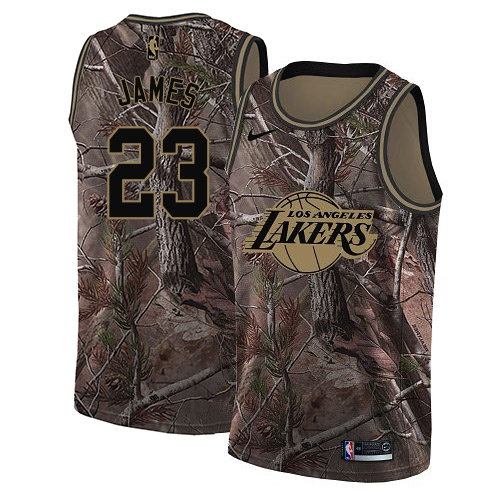 Nike Lakers #23 LeBron James Camo Youth NBA Swingman Realtree Collection Jersey Nike Lakers #23 LeBron James Camo Youth NBA Swingman Realtree Collection Jersey