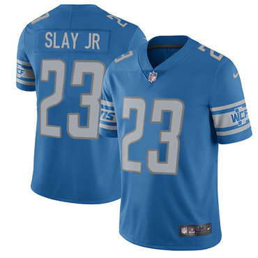 Nike Lions #23 Darius Slay Jr Blue Team Color Men's Stitched NFL Vapor Untouchable Limited Jersey Nike Lions #23 Darius Slay Jr Blue Team Color Men's Stitched NFL Vapor Untouchable Limited Jersey