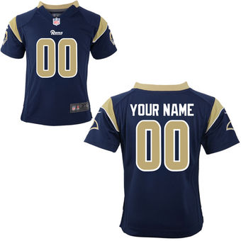 Nike Los Angeles Rams Preschool Customized Team Color Game Jersey