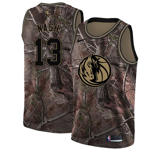 Nike Mavericks #13 Steve Nash Camo NBA Swingman Realtree Collection Jersey Nike Mavericks #13 Steve Nash Camo NBA Swingman Realtree Collection Jersey