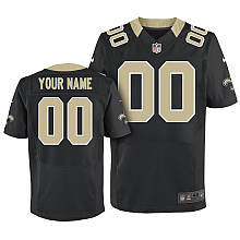 Nike New Orleans Saints Customized Elite Black Jerseys Nike New Orleans Saints Customized Elite Black Jerseys
