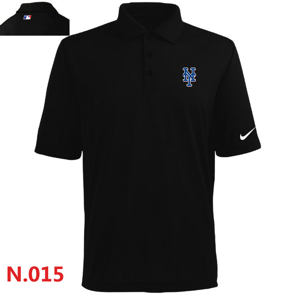 Nike New York Mets Men's Black Polo Shirt