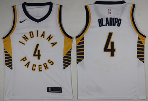 Nike Pacers #4 Victor Oladipo White NBA Swingman Association Edition Jersey Nike Pacers #4 Victor Oladipo White NBA Swingman Association Edition Jersey