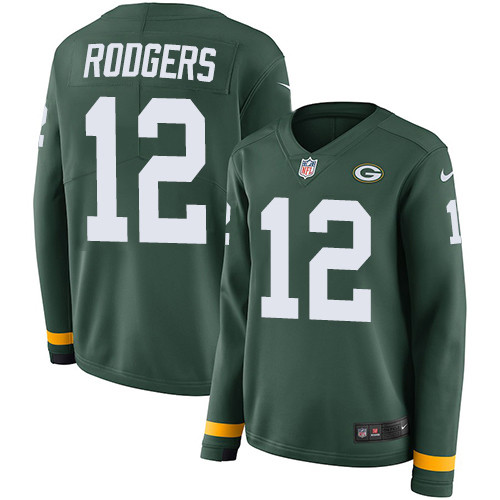 Nike Packers #12 Aaron Rodgers Green Team Color Women's Stitched Nike Packers #12 Aaron Rodgers Green Team Color Women's Stitched