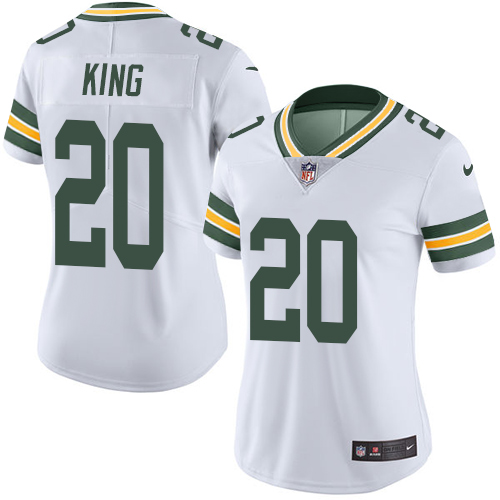 Nike Packers #20 Kevin King White Women's Stitched NFL Vapor Untouchable Limited Jersey Nike Packers #20 Kevin King White Women's Stitched NFL Vapor Untouchable Limited Jersey