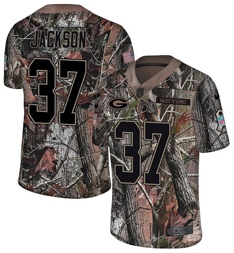 Nike Packers #37 Josh Jackson Camo Men's Stitched NFL Limited Rush Realtree Jersey Nike Packers #37 Josh Jackson Camo Men's Stitched NFL Limited Rush Realtree Jersey